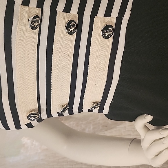 Sailor Style Dress with Pockets - Picture 4 of 13